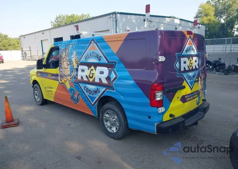 2018 Nissan Nv Cargo Nv1500 Sv V6 z USA, uszkodzony, nr VIN 1N6BF0KM7JN800898